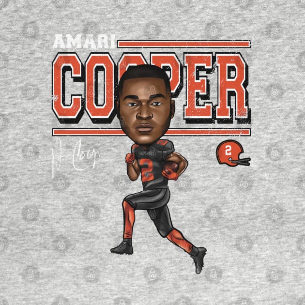 Amari Cooper Cleveland Cartoon by MASTER_SHAOLIN